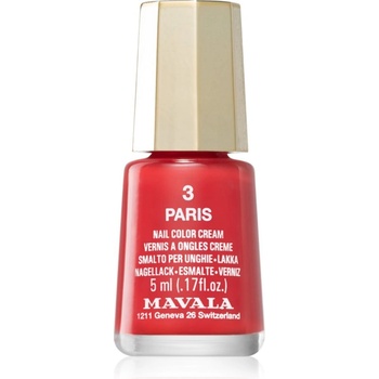 MAVALA Mini Color лак за нокти цвят 3 Paris 5ml