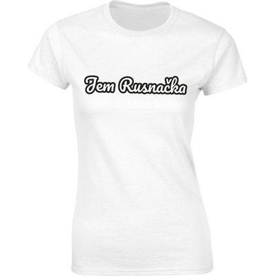 Tričko Jem Rusnak Jem Rusnačka Biela