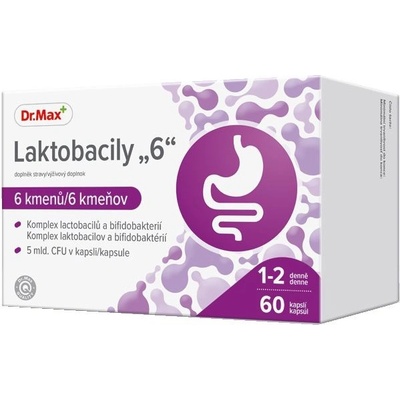 Dr.Max Laktobacily 6 60 kapslí