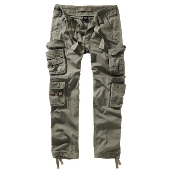 Image 1 of Brandit Мъжки втален карго панталон в цвят маслина Brandit Pure Slim FitBW-1016-1 - Маслина, размер XXL