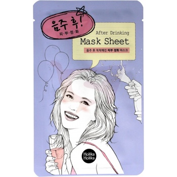 Holika Holika Mask Sheet After čistící maska na obličej After Drinking 18 ml