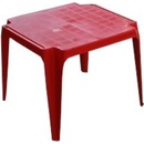 Stôl BABY, červený