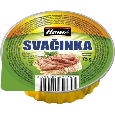 Hamé Svačinka jemná pomazánka 75 g