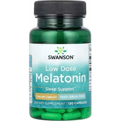 Swanson Melatonin 1 mg 120 kapslí