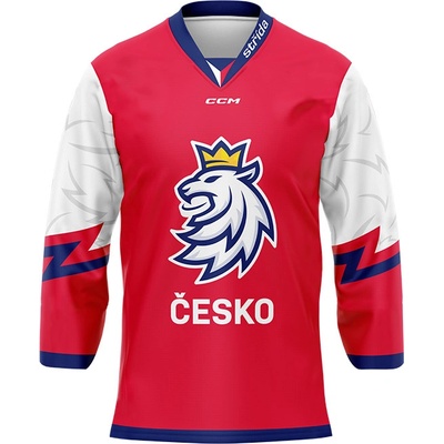 Fan dres CCM Český Hokej ČESKO červený dětský – Sleviste.cz