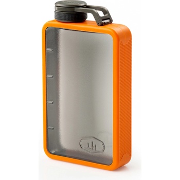 GSI Outdoors Boulder Flask fľaša 295ml, oranžová