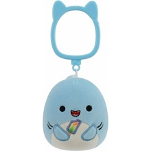Přívěsek na klíče Squishmallows Žralok s nanukem Rey