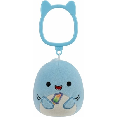 Přívěsek na klíče Squishmallows Žralok s nanukem Rey
