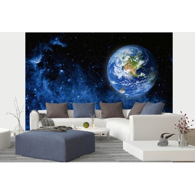 DIMEX ART Самозалепваща се флизелинова фототапета красив космос 375 x 250 см