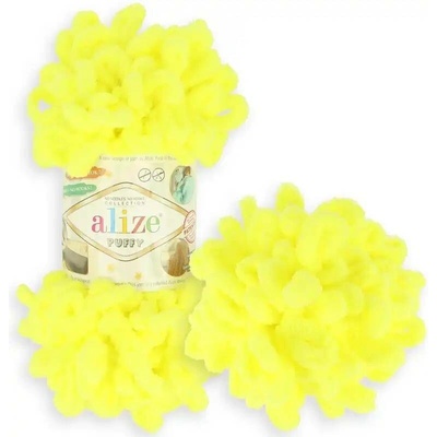 Alize Puffy 552 Neonová žlutá