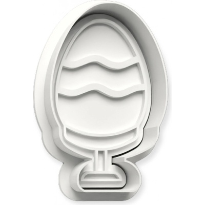 Vykrajovačka - vajce na podstavci