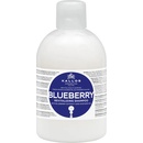 Šampóny Kallos Blueberry čučoriedkový šampón pre suché poškodené a chemicky ošetrené vlasy 1000 ml
