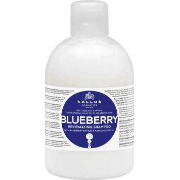 Kallos Blueberry čučoriedkový šampón pre suché poškodené a chemicky ošetrené vlasy 1000 ml
