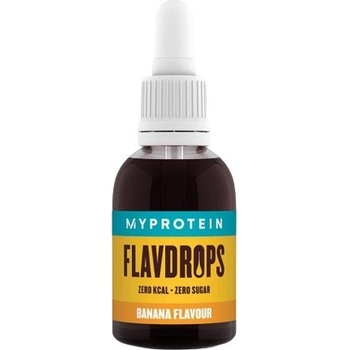 MyProtein Flavdrops banán 50 ml