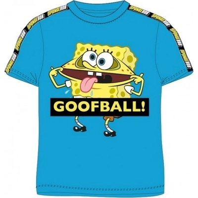 E plus M chlapčenské tričko s krátkym rukávom Spongebob modré
