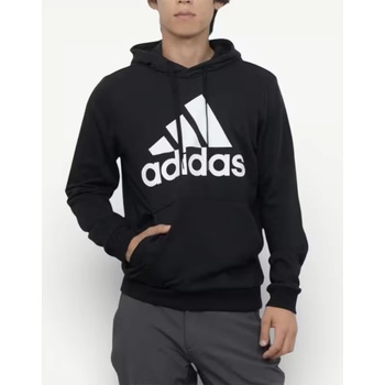 Adidas Essentials Big Logo Hoodie Hoodie Black