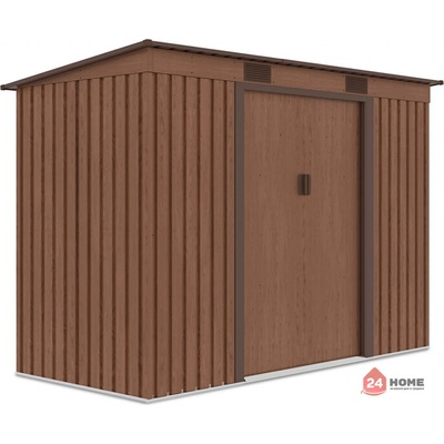 Градинска барака SUNNY Oregon, цвят Благороден Орех 261x121 cm