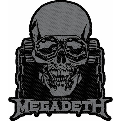 Nažehlovačka Megadeth - Vic Rattlehead Cut Out