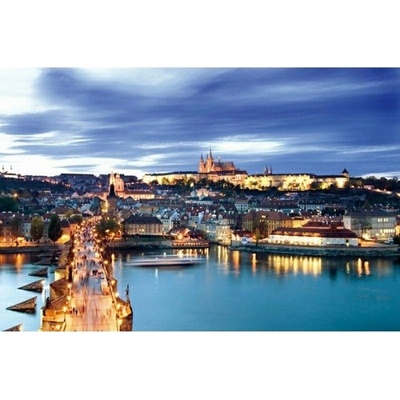 DIMEX | Obraz na skle | Praha GL-45-029 | 45 x 30 cm