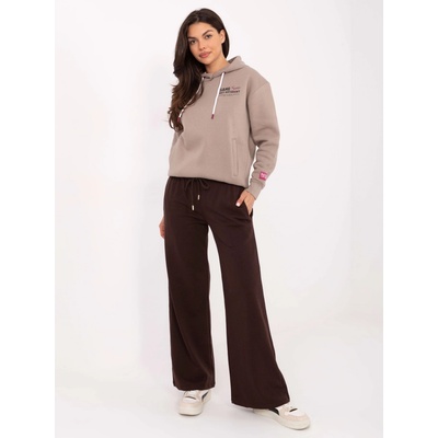 Sweatpants-RV-DR-A590.08-dark brown hnedá RELEVANCE