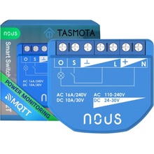 Nous B3T WiFi Tasmota Spínací Modul (2 kanály, meranie spotreby) / Žalúziový Modul (1 kanál, ESP32) NOUS-B3T-1661