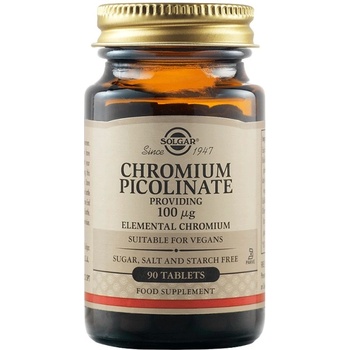 Solgar Chromium Picolinate 100 mcg [90 Таблетки]