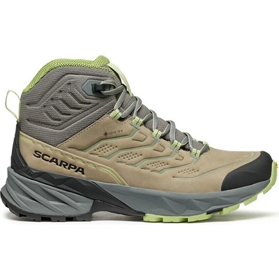 Scarpa Дамски туристически обувки Scarpa Women's Rush 2 Pro Mid GTX Walking boots - Sage / Aloe - размер 39, 5 (EU) (119-0954-0118)