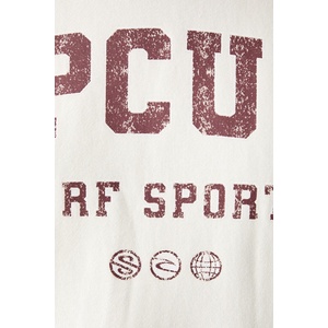 Rip Curl суичър с качулка дамски от памук VARSITY SPORTS (0DUWFL)