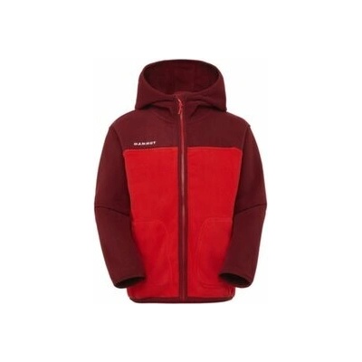 Mammut Waymarker Ml Hooded Jacket Kids červená