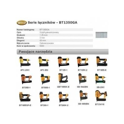 Bostitch STICKS BT13 50mm 5000 pcs