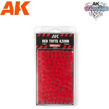 AK-Interactive AK Tufts AK8240 Red Wargame Tufts