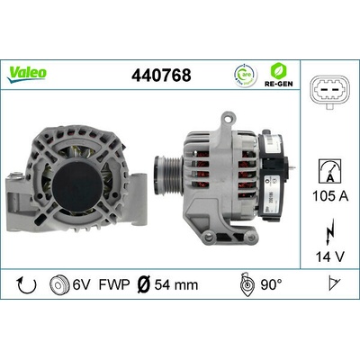 Alternátor VALEO 440768