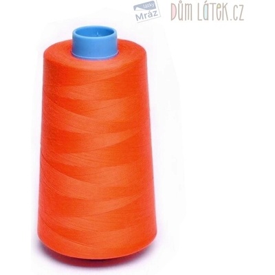 Polyesterová niť tmavo oranžová 4572 m