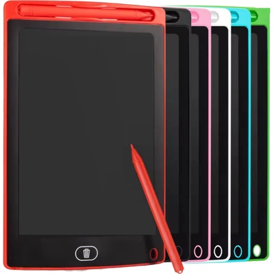 Kruzzel Grafická tabulka na kreslení se stylusem 8,5" Červená – Zboží Mobilmania