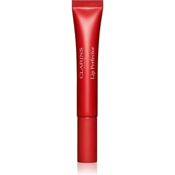 Clarins Lip Perfector Glow блестящ гланц за устни и скули цвят 23 pomegranate glow 12ml