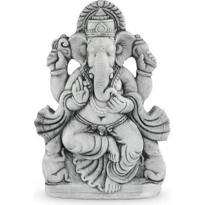 Zahradní betonová dekorace závěsná - Ganesha