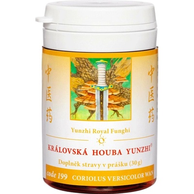 TCM Herbs 199 Královská houba yunzhi prášek 30 g