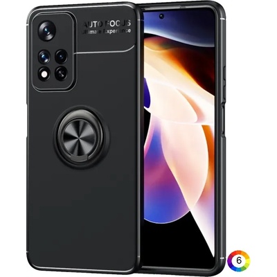 Xiaomi Redmi Note 11 Pro Удароустойчив Ring Holder Калъф и Протектор