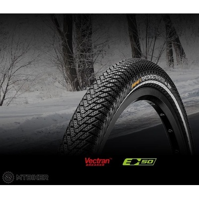Continental Top CONTACT II Winter Premium 26x2.2" plášť, kevlar, reflexní