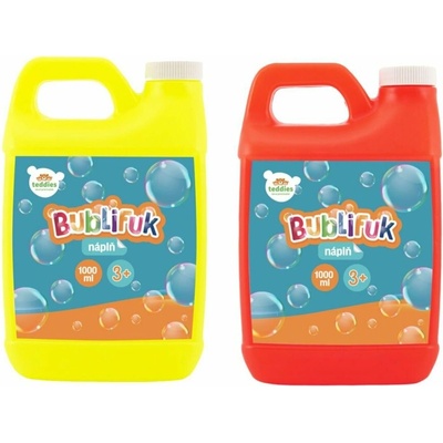 Náplň do bublifuku 1 liter 2 farby v kanistri