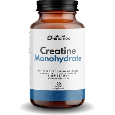 Natural Nutrition 100% Creatine monohydráte 90 kapsúl