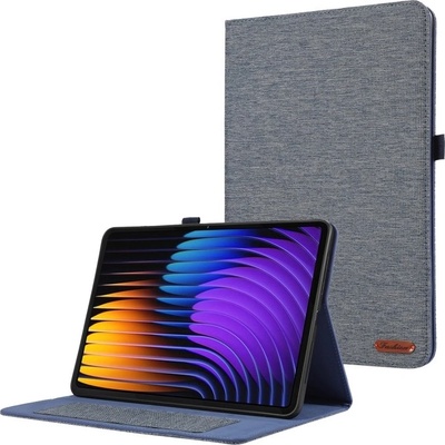 Vsechnonamobil 103530 FABRIC Zaklápěcí kryt pro Xiaomi Pad 7 / Pad 7 Pro / Pad 8 / Pad 8 Pro modrý