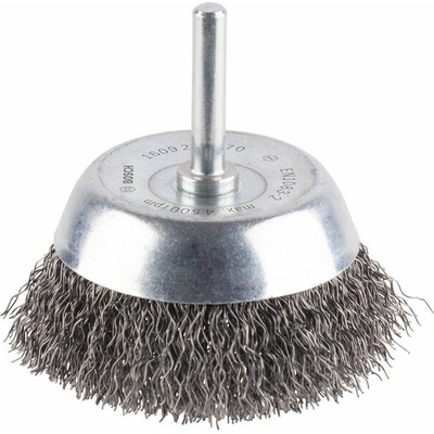 BOSCH Hrnkový kartáč, zvlněný drát, 70×0,3 mm, ocel 70 mm, 0,3 mm 1609200270