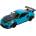 Kinsmart Метална количка Kinsmart - Porsche 911 GT2 RS, 1: 36, синьо-черна (56119)