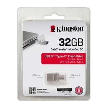 Kingston DataTraveler microDuo 3C 32GB DTDUO3C/32GB