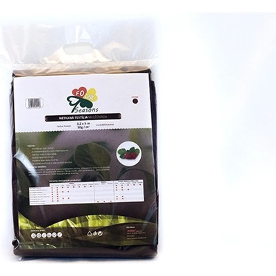 PEMI CORPORATION netkaná textília 50g/m², rozmer 3,2 x 5 m, farba HNEDÁ