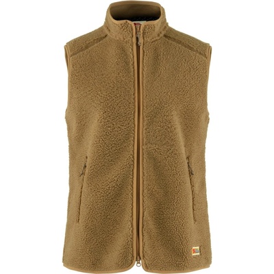 Fjällräven Vardag Pile Fleece Vest W Buckwheat Brown