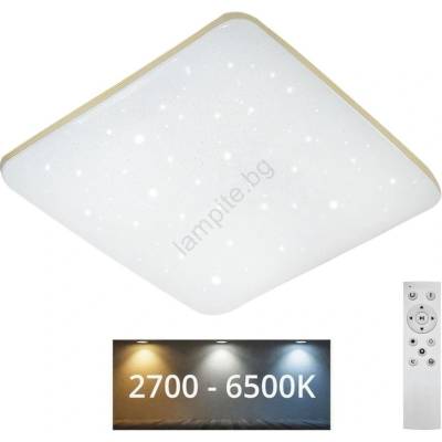 Baterie Centrum Led Димируем плафон mana led/36w/230v 2700-6500k + дистанционно управление (bc0628)