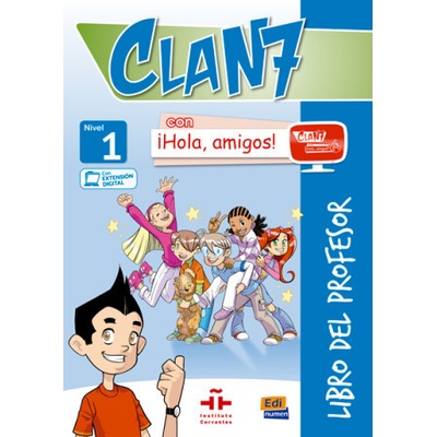 Clan 7 Nivel 1 Libro del profesor + CD + CD-ROM