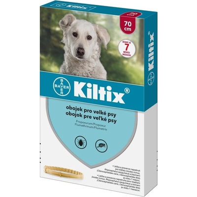 Kiltix antiparazitický obojok 70 cm